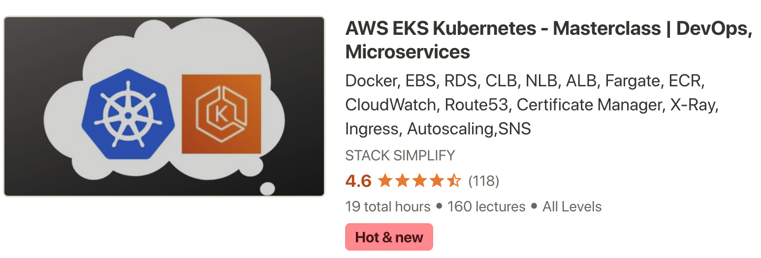 AWS EKS Kubernetes - Masterclass Image
